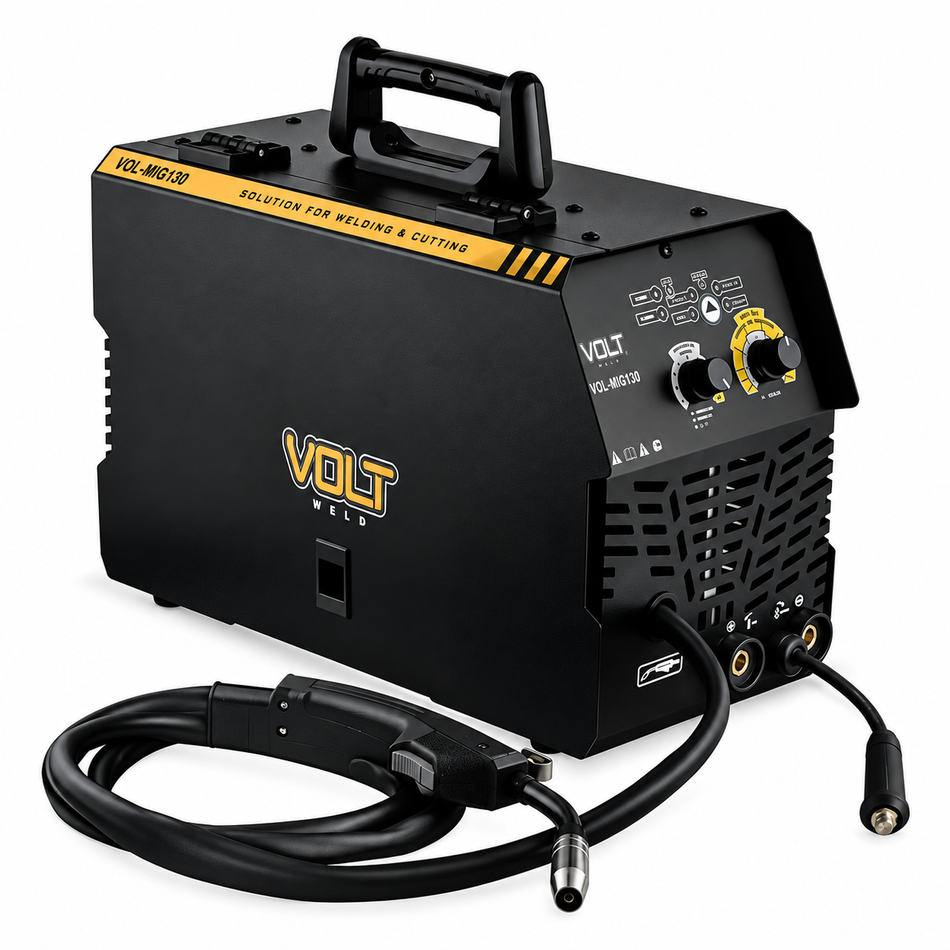 VOL-MIG130 Soldadora De Microalambre Inversora Volt 120A 110V