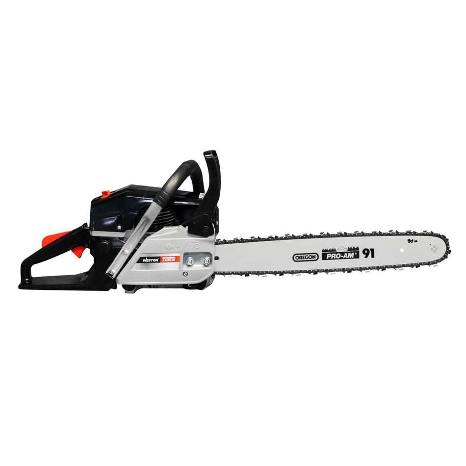 Motosierra A Gasolina 16" Barra Oregon 45cc 2.4Hp Weston MS-1600
