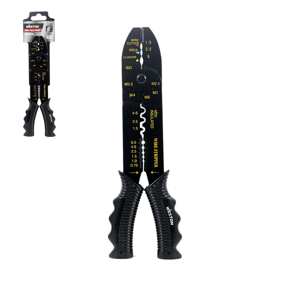 Pinza Pelacables 9" Multifuncional Weston PN-0090