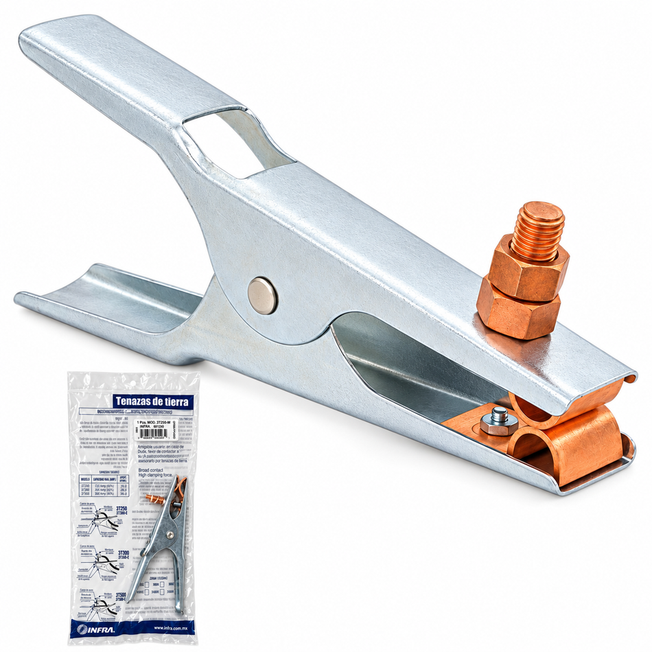 Pinza De Tierra Para Soldar De 250amp Tenaza Infra 5T250 8864