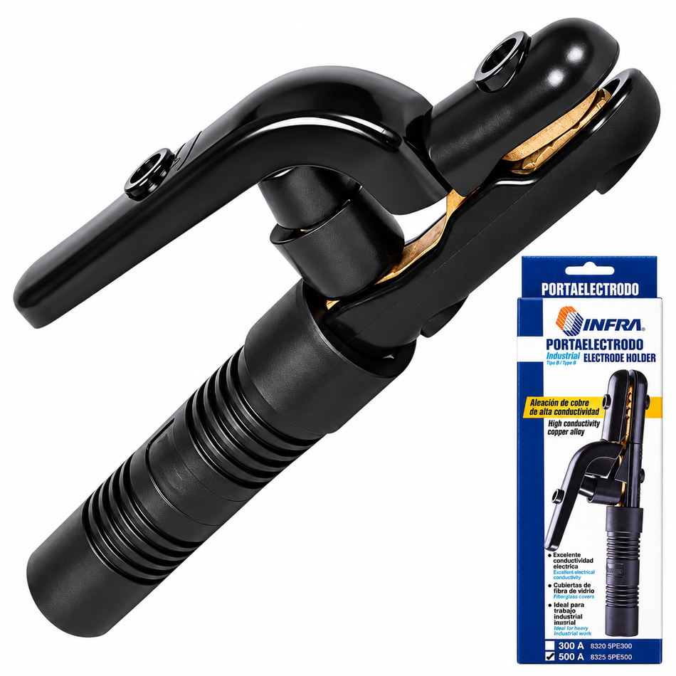 Pinza Porta Electrodo 500amp Infra 5PE500