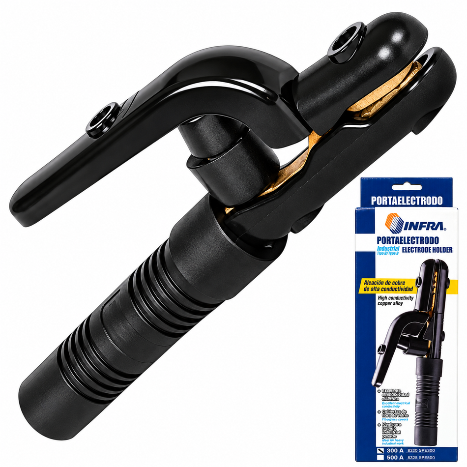 Pinza Porta Electrodo 300amp Infra 5PE300