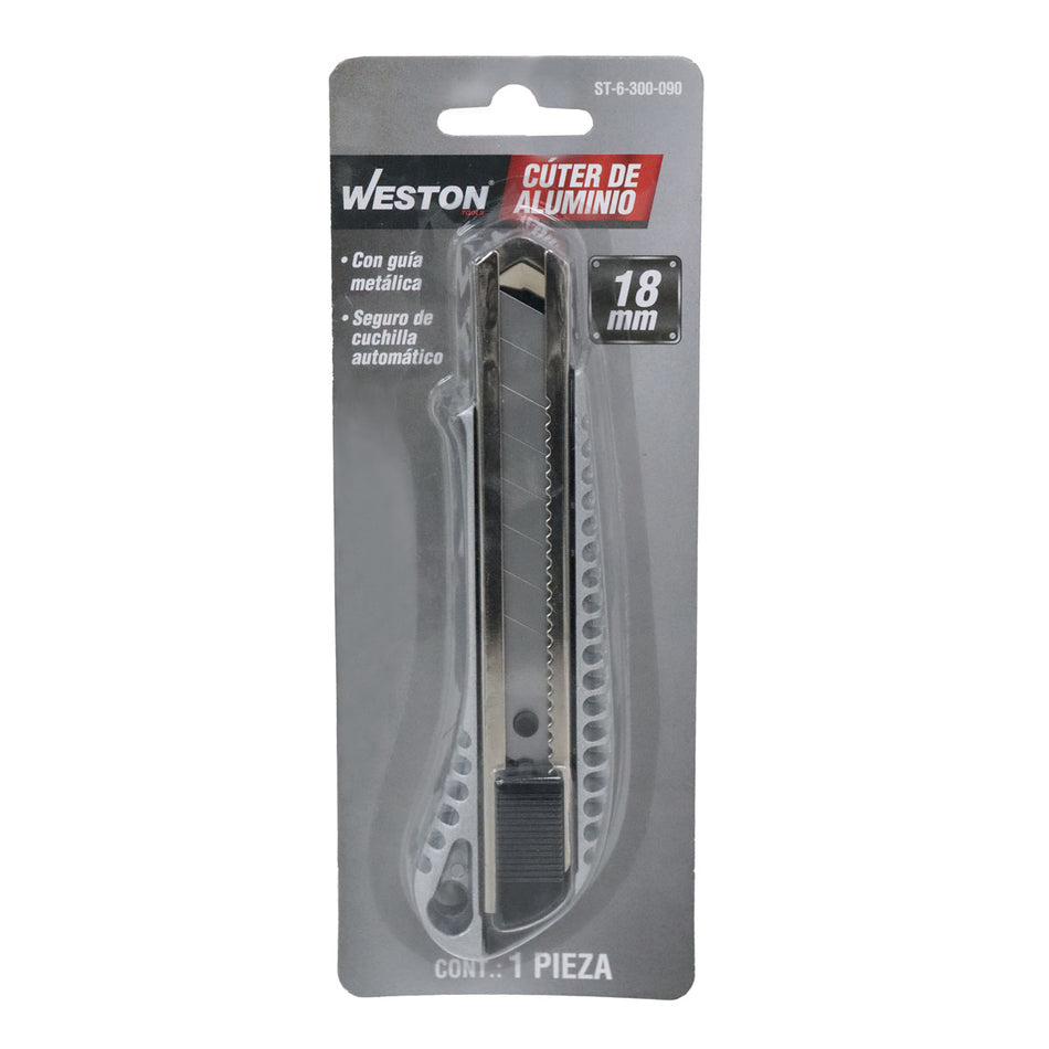 Cutter De Aluminio 18mm Weston ST-6-300-090