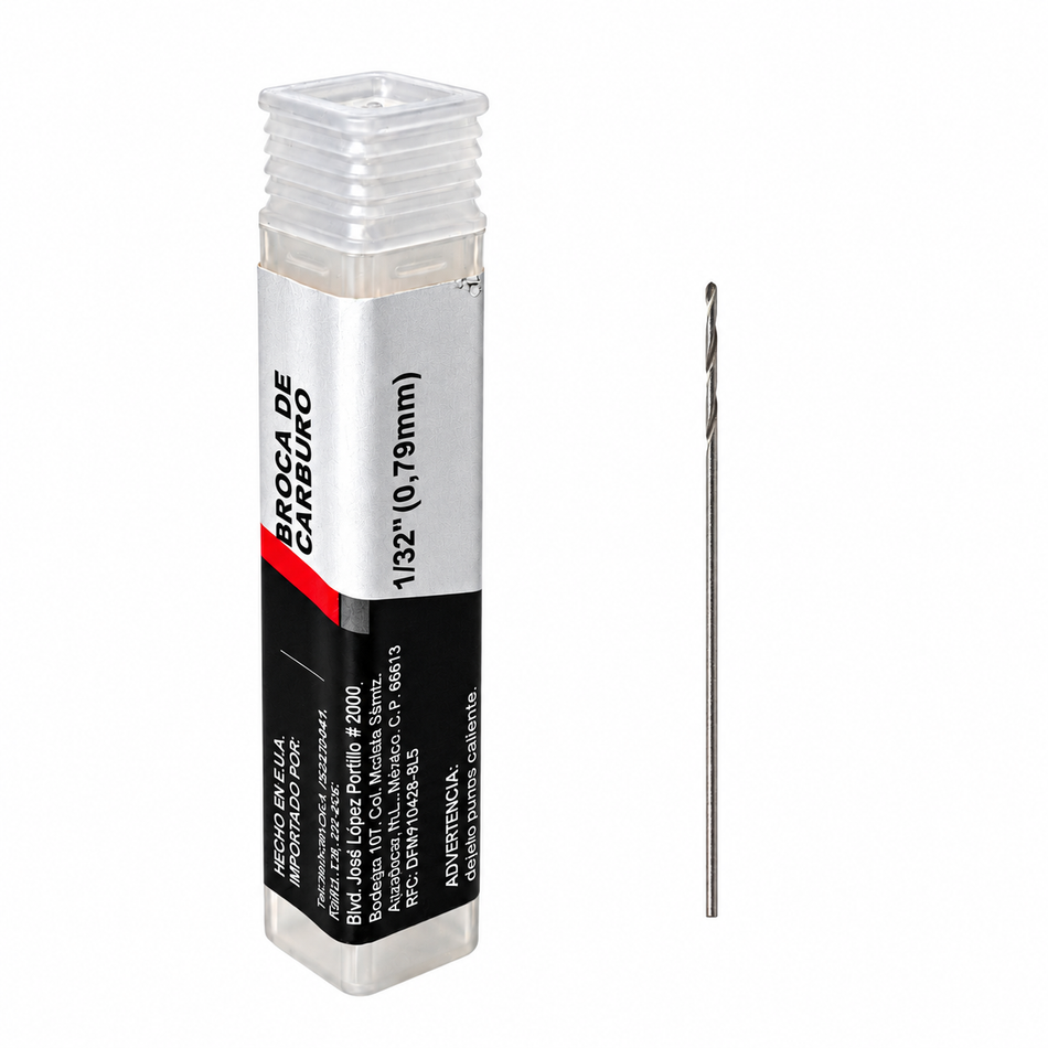 Broca De Carburo 1/32" Weston ST-1-1-160-010