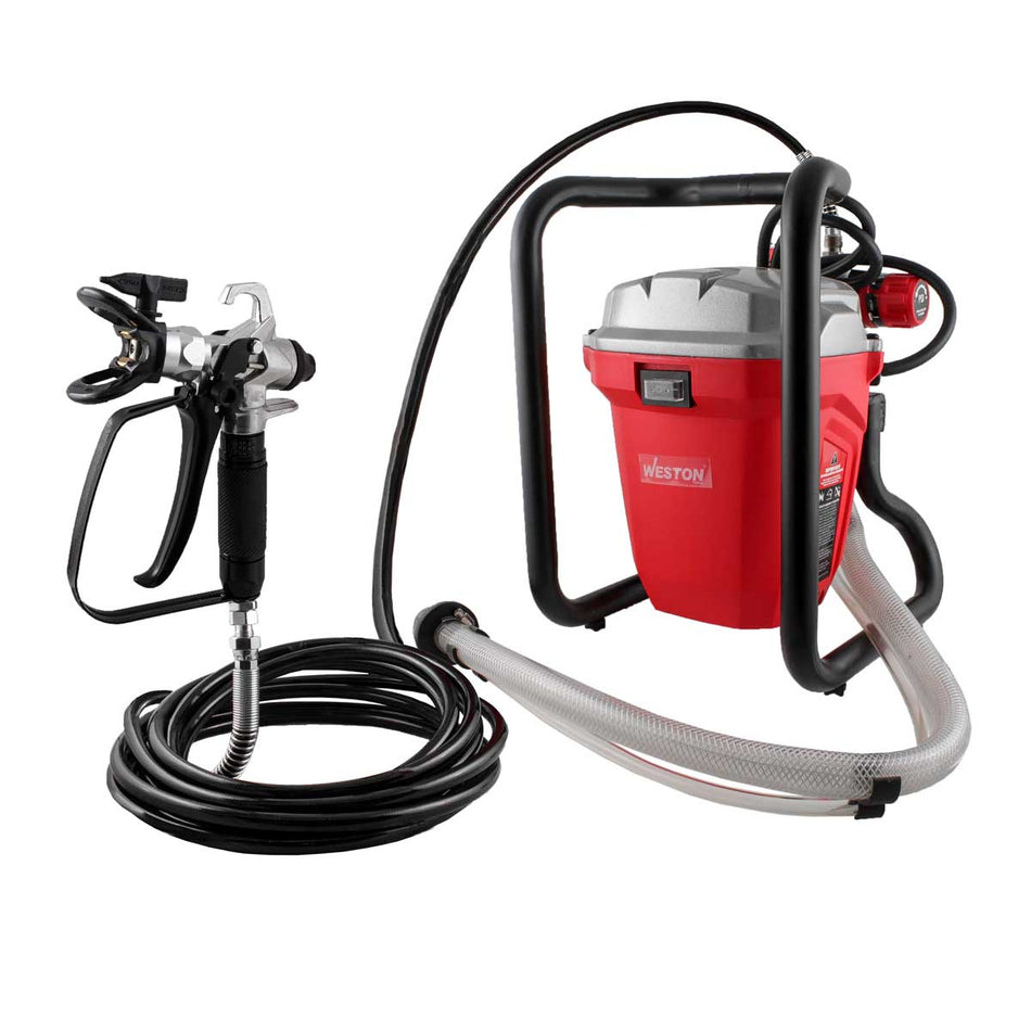 MAQUINA DE PINTURA AIRLESS ESPRAYADORA 750W MAX PSI 3000 110V C/MANGUERA DE 7.6M W-70290