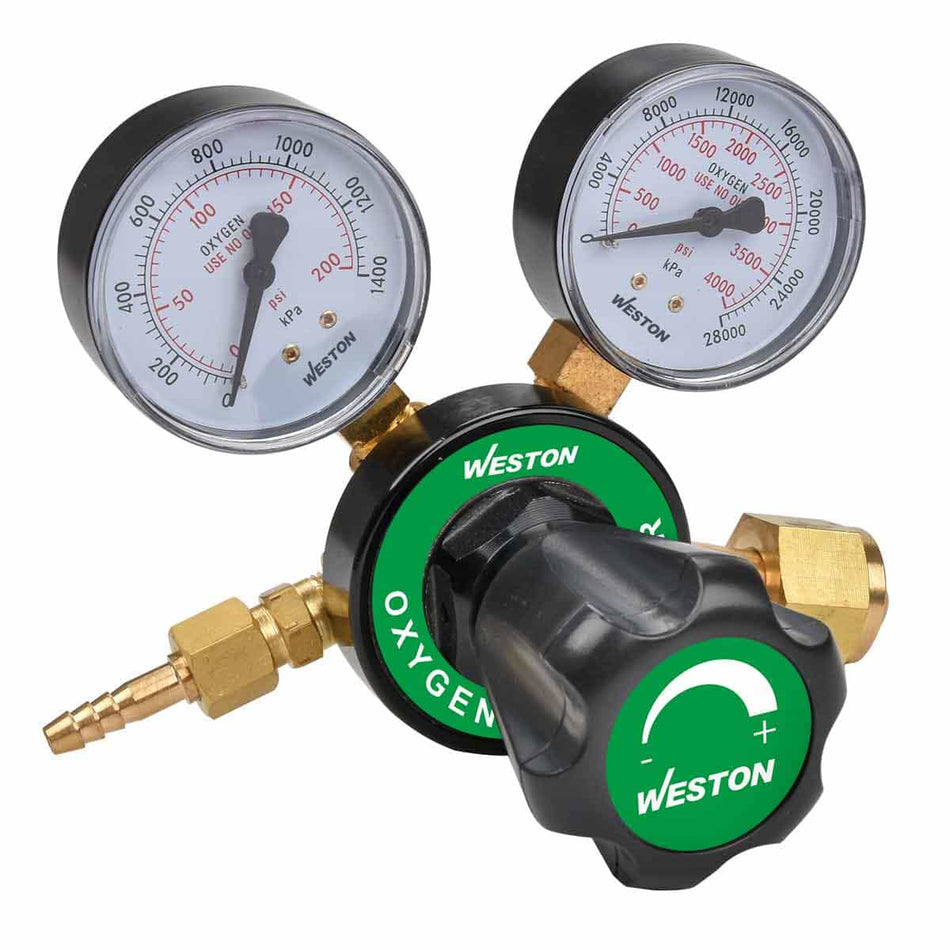 Regulador De Oxigeno Industrial Tipo Harris CGA-540 Weston Z-62556