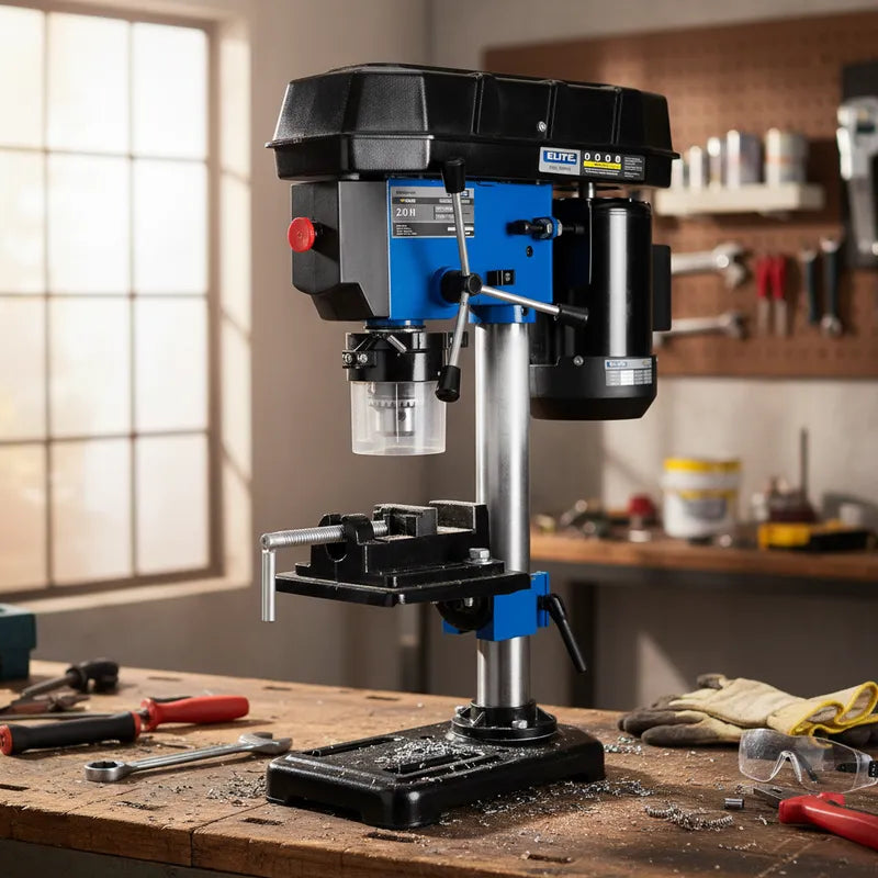 Taladro De Banco Elite TB500 500W 5/8" 2/3Hp 5 Velocidades