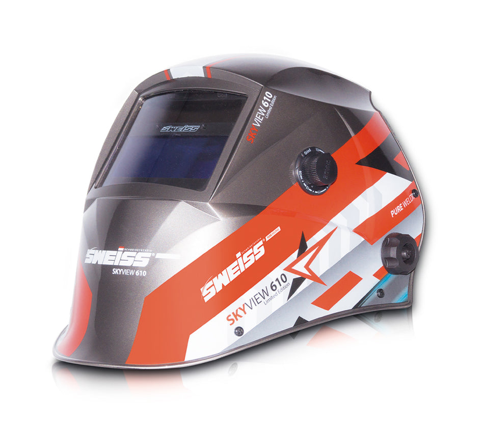 Careta Para Soldar Electrónica Vision A Color Sweiss SKYVIEW 610 C1-611
